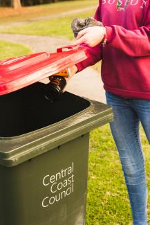 Put your waste in a bin